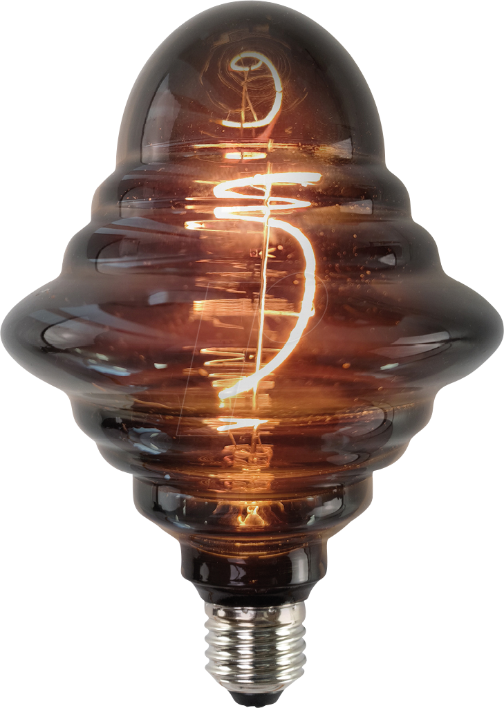 ELED 100154 - LED Filament, UFO, SMOKE, UFOG125, E27, 4 W, 40lm, dimmbar