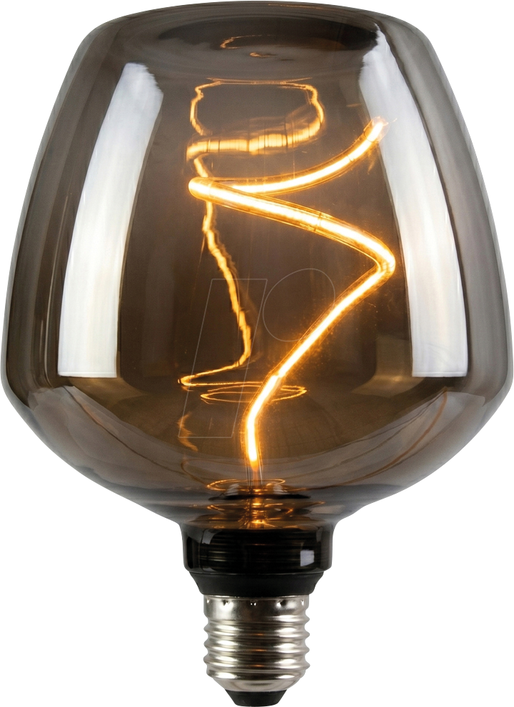 LX 100191 - LED Filament, Bulbous, BN9, E27, 4W, 120 lm, 1800K, dimmbar