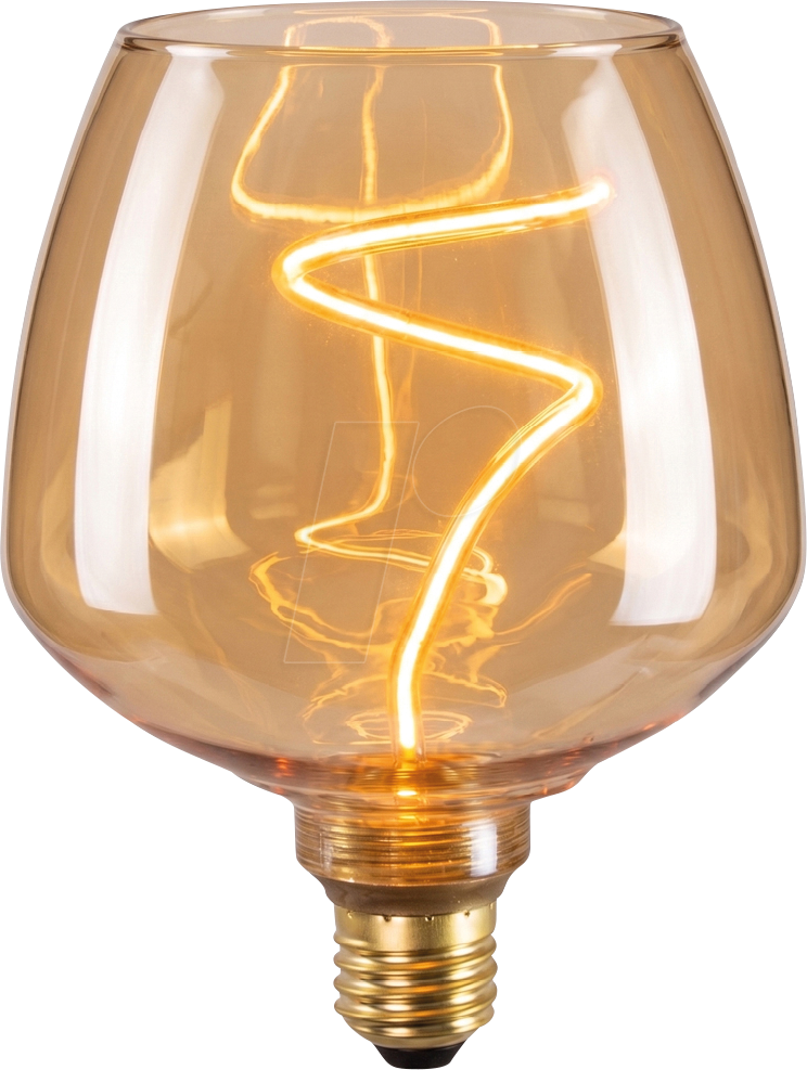 LX 100190 - LED Filament, Bulbous, BN9, E27, 4W, 200lm, 1800K, dimmbar