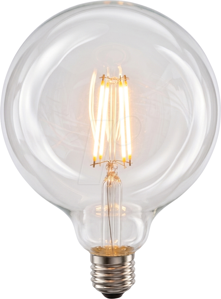 LX 100198 - LED Filament, BULB, G125, E27, 8 W, 1055 lm, 2700 K, dimmbar