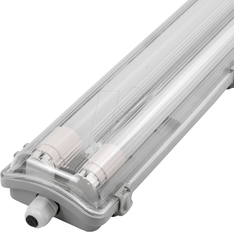 LX 200330 - LED Wannenleuchte 60 cm, inkl. 2x9W LED Röhre, 4000K, IP65