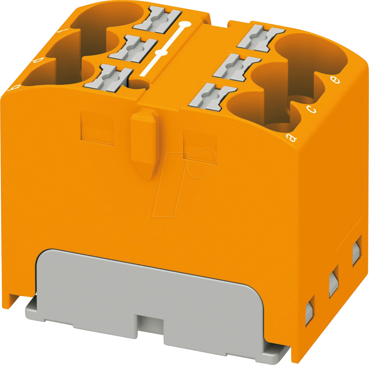 PHOE 3273808 - Verteilerblock PTFIX, 6x4, orange