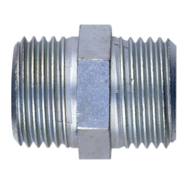 Doppelnippel DN-St-G1/4a x G1/4a DGKE770256 Stahl verzinkt Innenkonus - Schneider