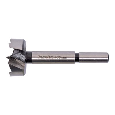 Makita - Forstnerbohrer 35,0x90mm mit Zentrierspitze und Rundschaft Holz D-42282