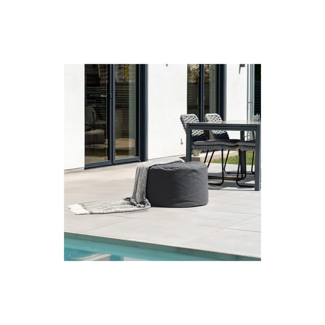 HOME DELUXE XXL Outdoor Sitzsack CLOUD Hocker - Anthrazit