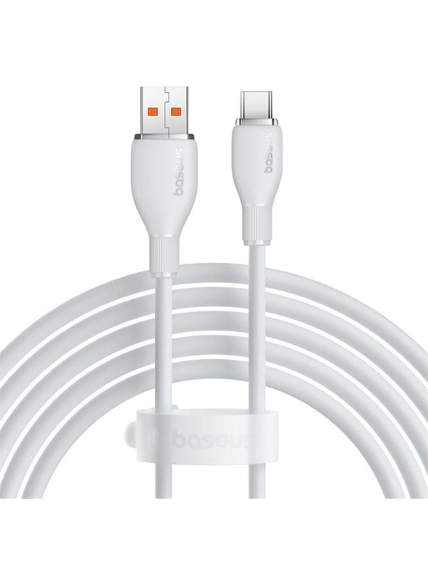 Baseus Pudding 100W USB-A - USB-C Cable 1.2m - White