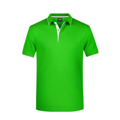 Herren Poloshirt Multi Stripe JN728, frosch-grün/weiß, Größe XL