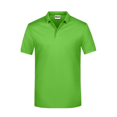 Herren Basic Poloshirt JN792, lime-grün, Größe 4XL