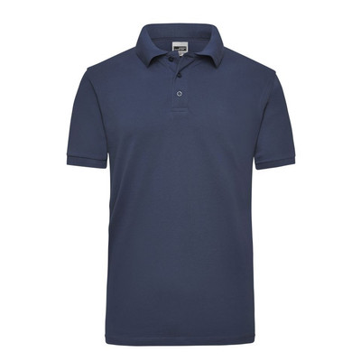 Herren Work Poloshirt JN801, navy-blau, Größe S