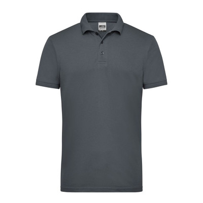 Herren Workwear Poloshirt JN830, carbon, Größe XL