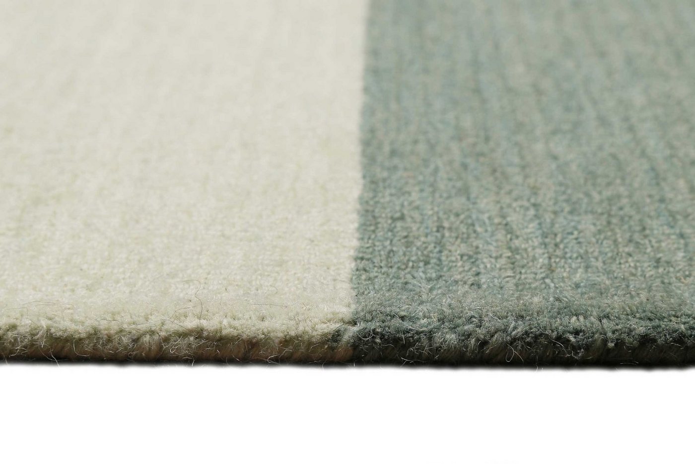 SMART KIDS Kinderteppich Lio, rechteckig, Höhe: 1,2 mm, handgetuftet aus Naturfasern, bunte pastellige Streifen, Kinderzimmer Bild 3