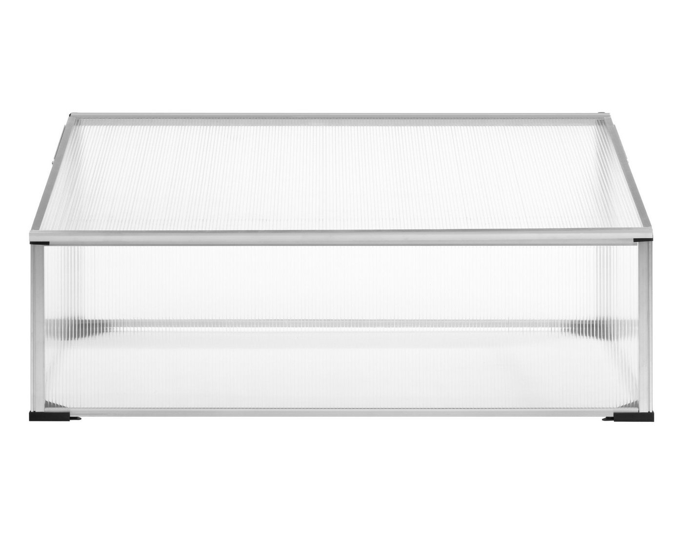 Parkside Frühbeet Frühbeet Anzuchtkasten Treibhaus Polycarbonat inkl. Abdeckung 0,2m² Bild 4