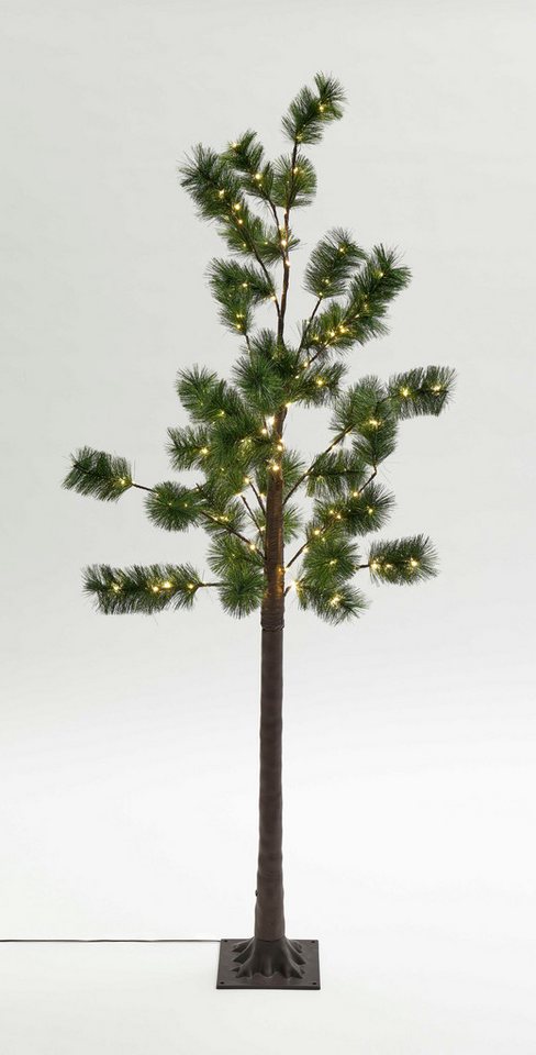 Northpoint LED Baum Tannenbaum Nadelbaum Braun 3,6W 150 LEDs 150cm hoch Bild 4