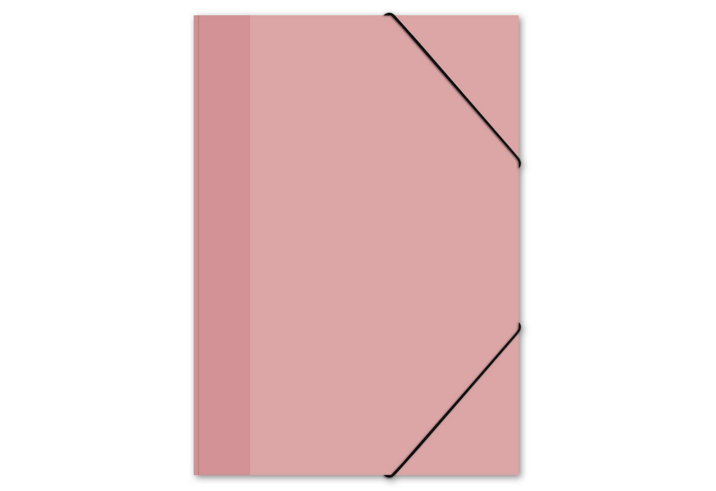 itenga Organisationsmappe itenga Gummizugmappe Zeichenmappe A3 pastellrosa