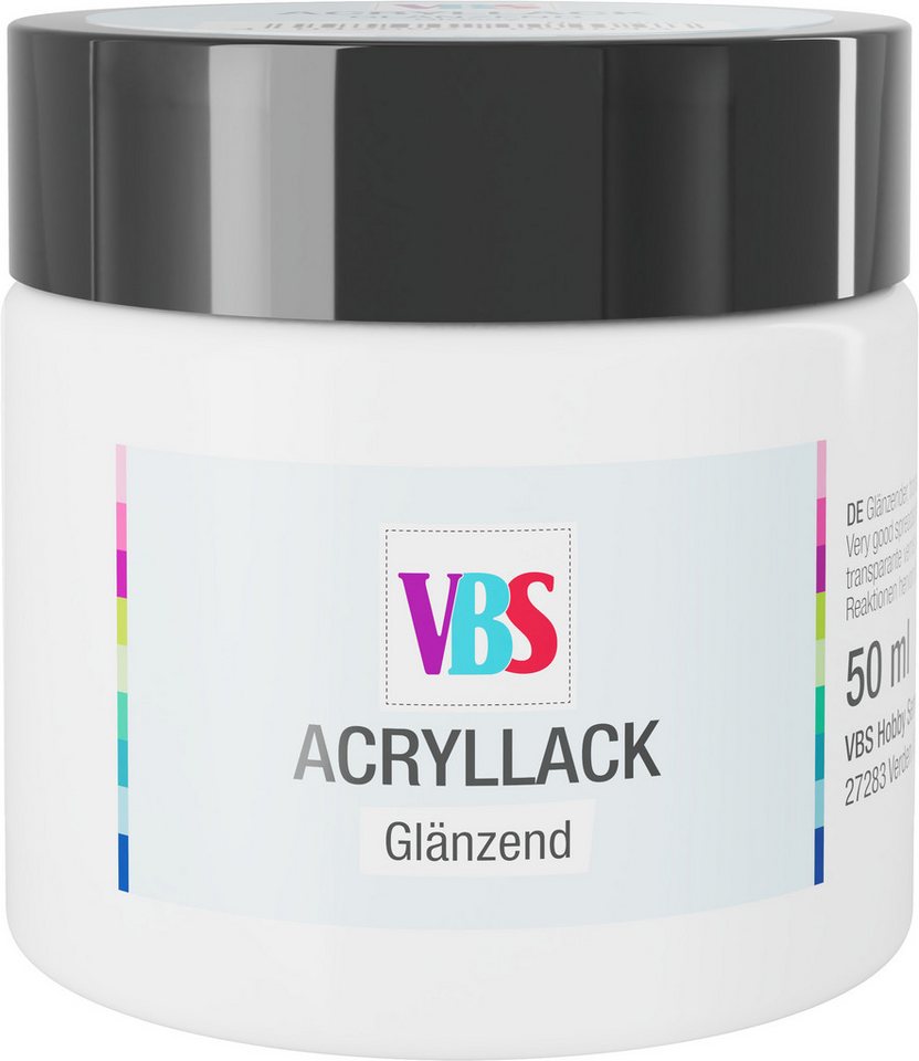 VBS Bastelkleber Acryllack, 50 ml