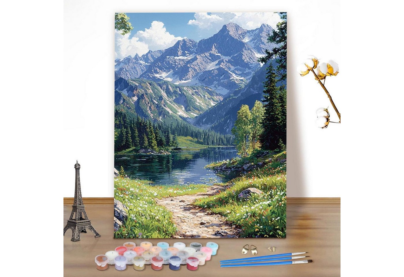 LuxusKollektion Malen nach Zahlen Malen nach Zahlen Erwachsene 40x50cm Bild 2