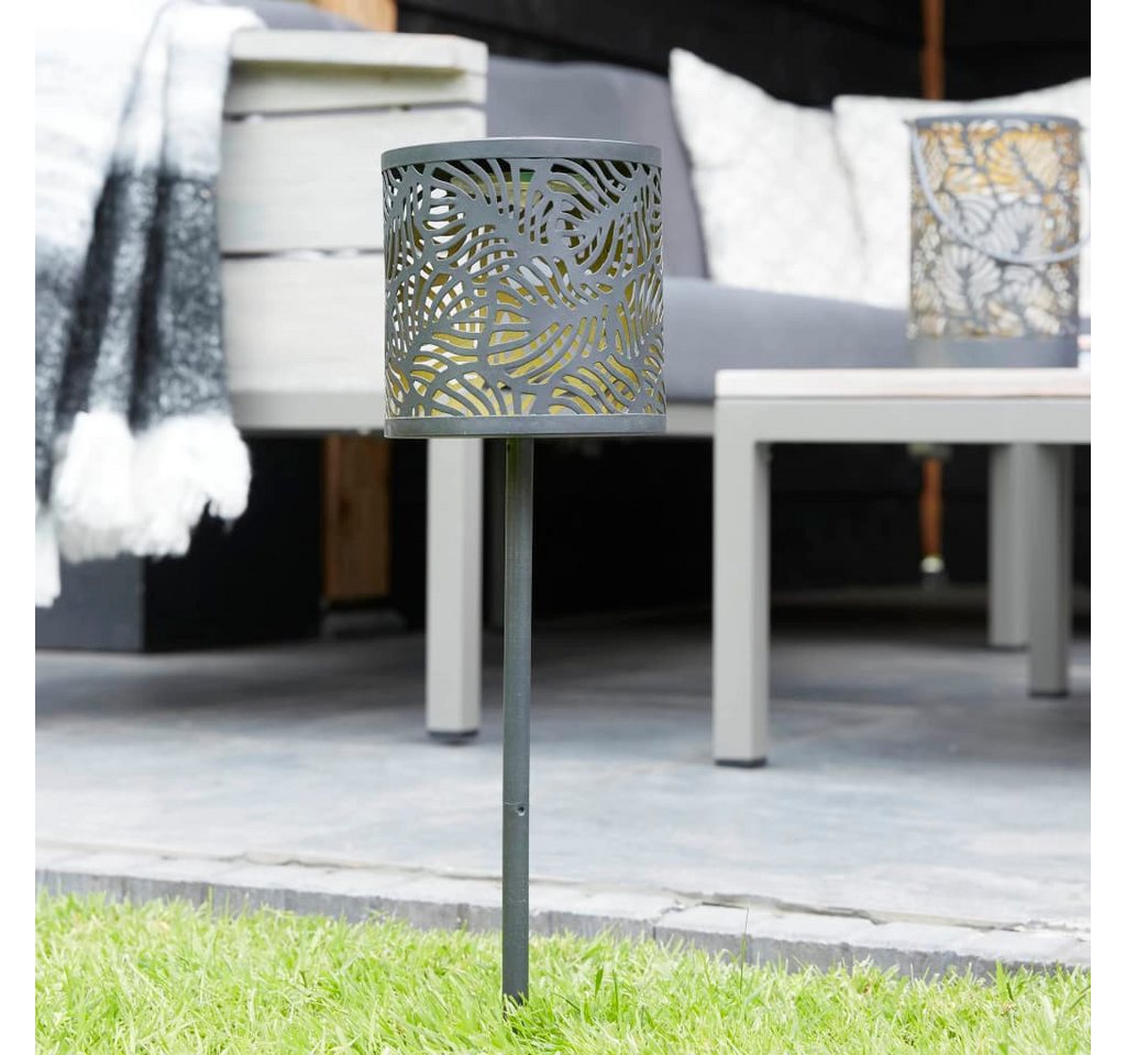Luxform LED Gartenleuchte Luxform Forest LED Solar Steckleuchte Stableuchte, Soft Bild 2