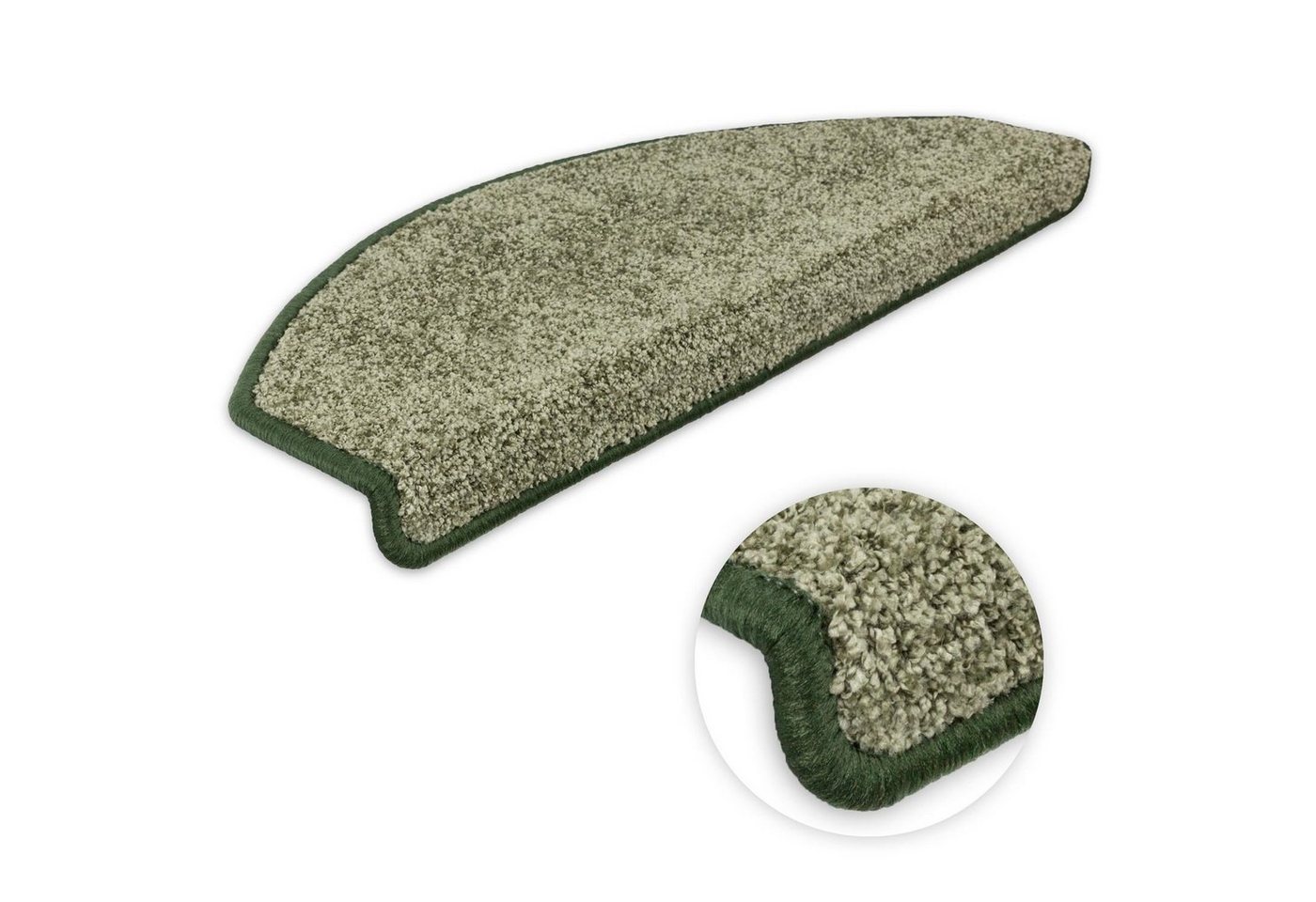 Metzker® Stufenmatte Stufenmatten Ventura Halbrund Gruen 16 Stück, halbrund, Höhe: 8 mm, 16 Stück im Set Bild 4