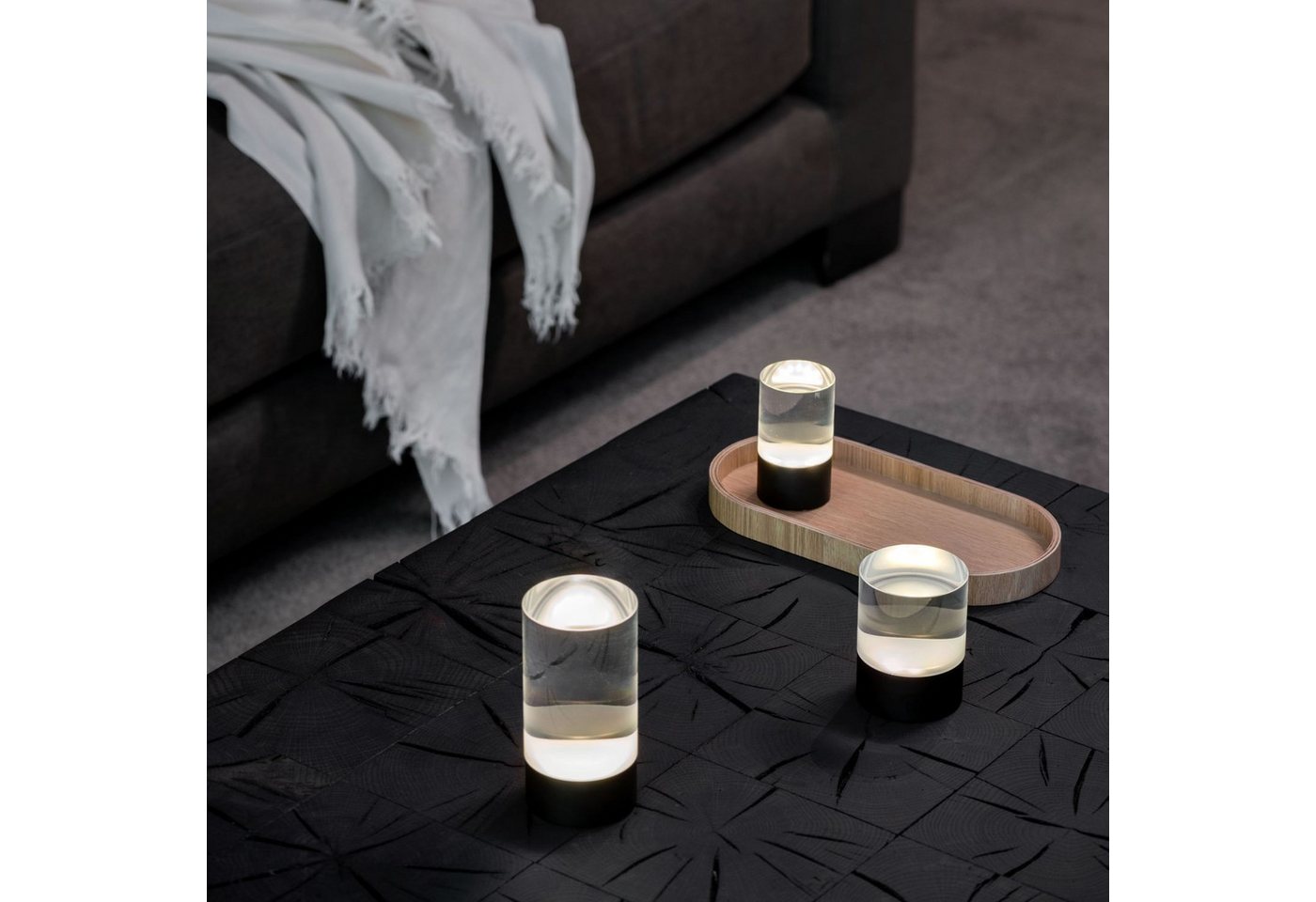 UYUNI Lighting LED Tischleuchte Wiederaufladbare LED-Lampe Glow Rod Klein Bild 3