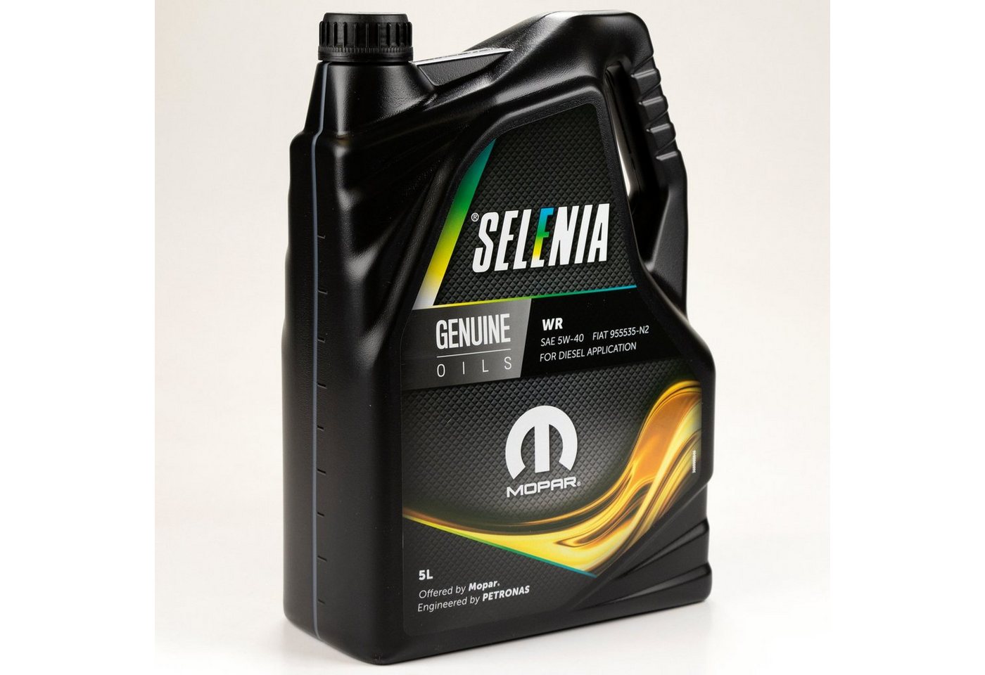 Petronas Motoröl Petronas Selenia WR 5W40 5L 5 Liter, (1-tlg), Für Fahrzeuge mit JTD Multijet+/-Dieselpartikel