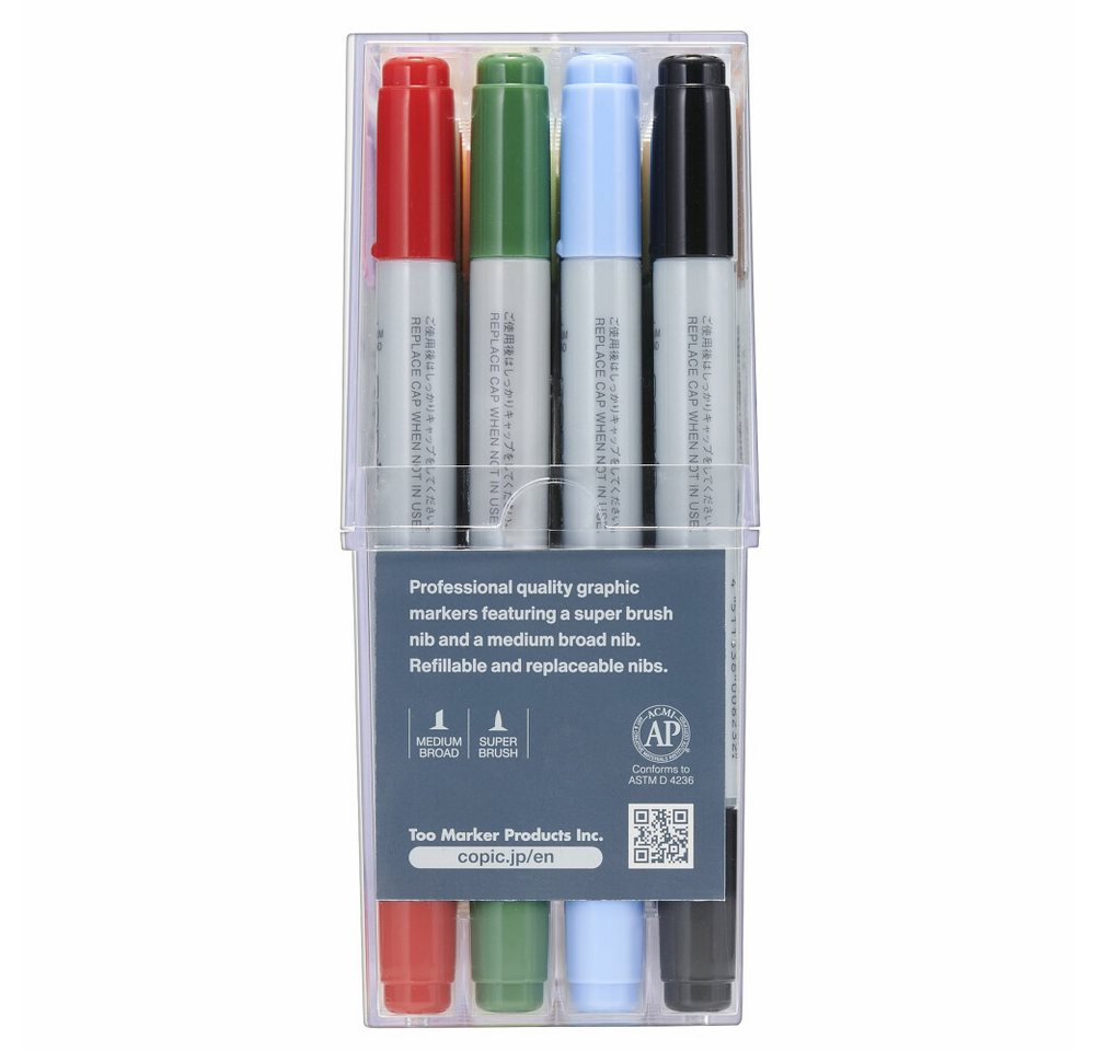 COPIC Marker Ciao Set A 72St: Hochwertige Marker in 72 Farben., (1-tlg) Bild 2