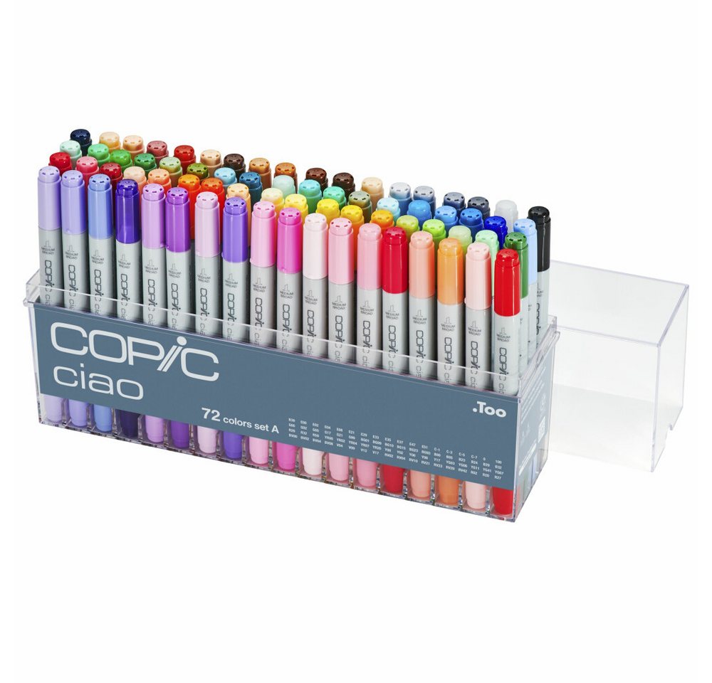 COPIC Marker Ciao Set A 72St: Hochwertige Marker in 72 Farben., (1-tlg) Bild 3