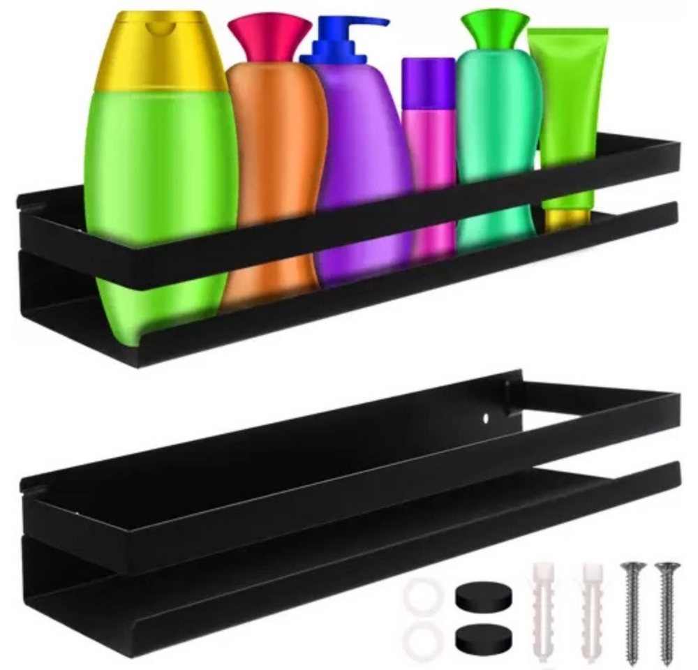 Ruhhy Duschablage Badezimmerregal XXL 50 cm, Spar-Set 1-tlg., Einfache Installation Bild 2