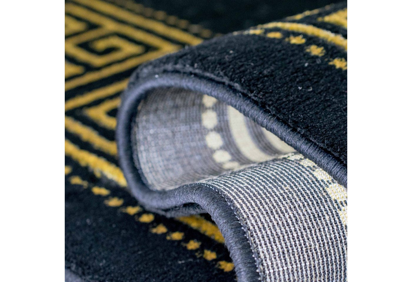 Carpetia Designteppich Modernes Glanzfaser-Design, rechteckig, Höhe: 12 mm, pflegeleicht, strapazierfähig, mit Glanzfasern Bild 5
