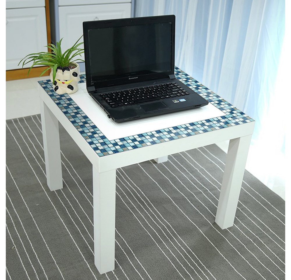 Coonoor Fliesenaufkleber Fliesen Mosaik Wandfliese 20 Stück 10x10cm, Selbstklebend PVC (20 St), Hitzebeständig, Sehr starke Klebefähigkeit, für Küche, Bad und Subway Bild 2