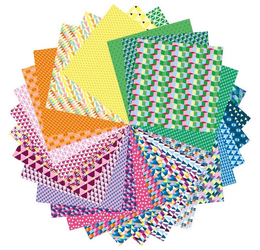 Avenue Mandarine Designpapier avenue mandarine Origami-Faltblätter "Geometric Bild 2