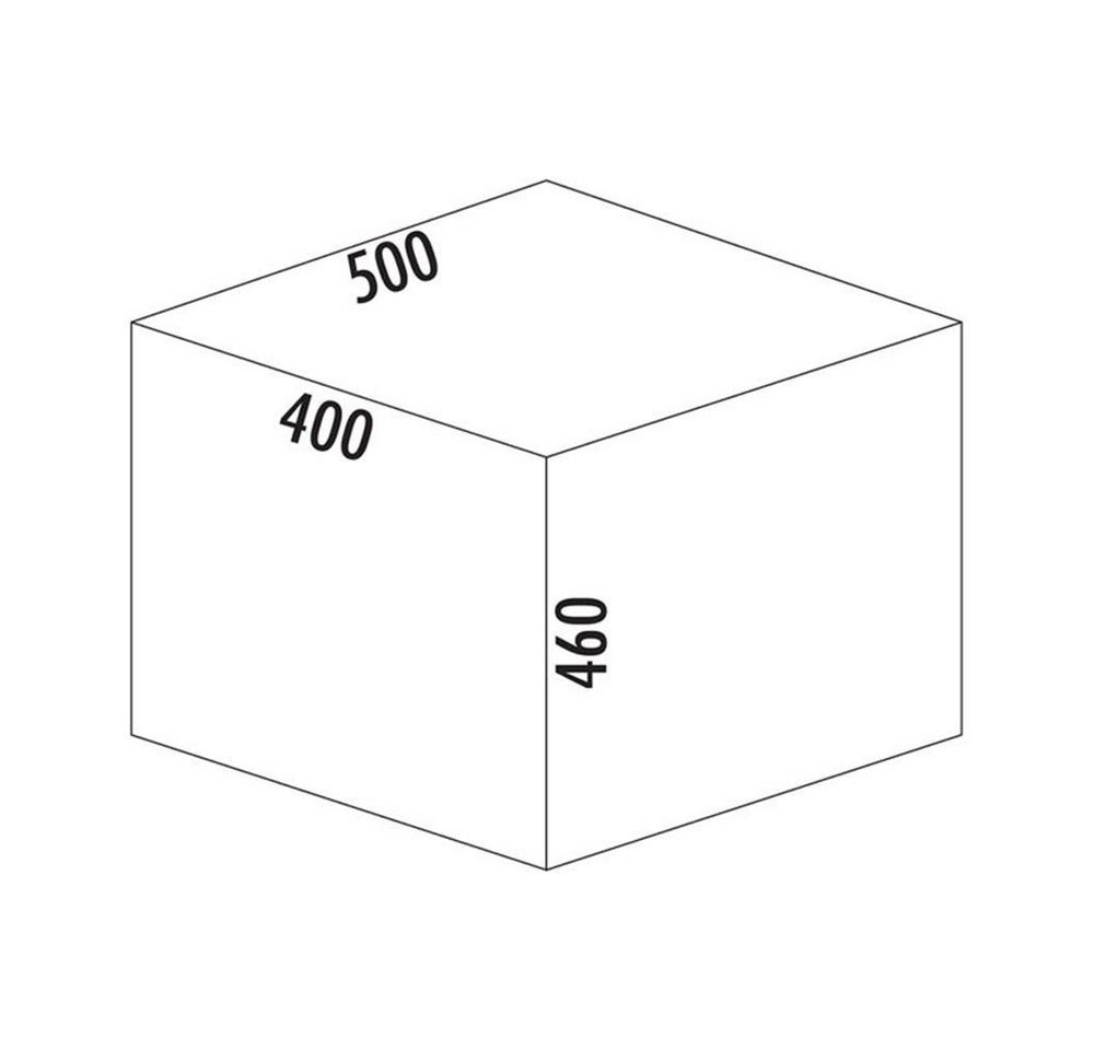 Naber Einbaumülleimer Cox® Base 460 S/500-3, hellgrau Bild 2