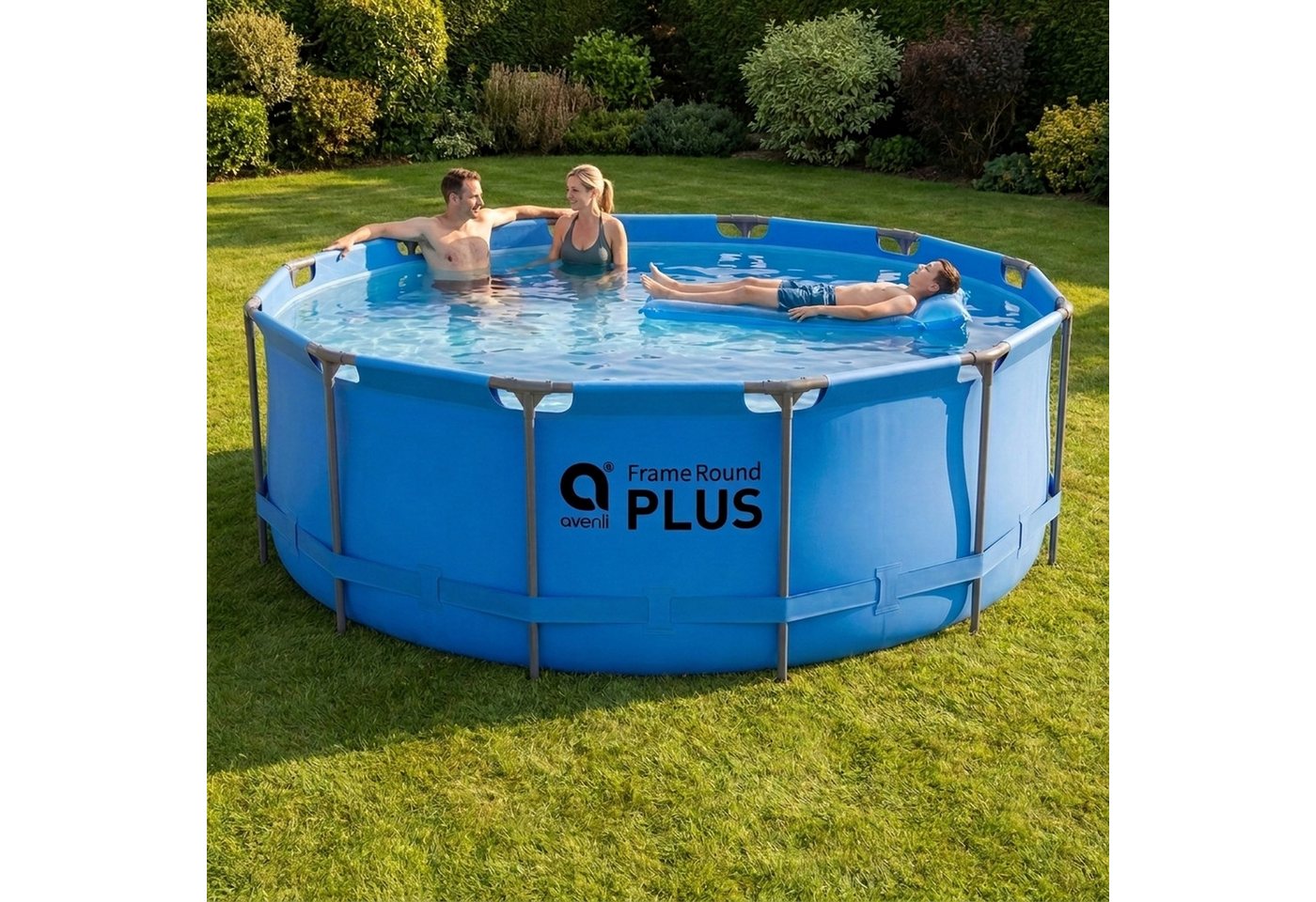 Avenli Framepool Frame Plus Pool 366x100 cm, Aufstellpool (Stahlrahmenpool, ohne Zubehör), Auch als Ersatzpool geeignet Bild 5