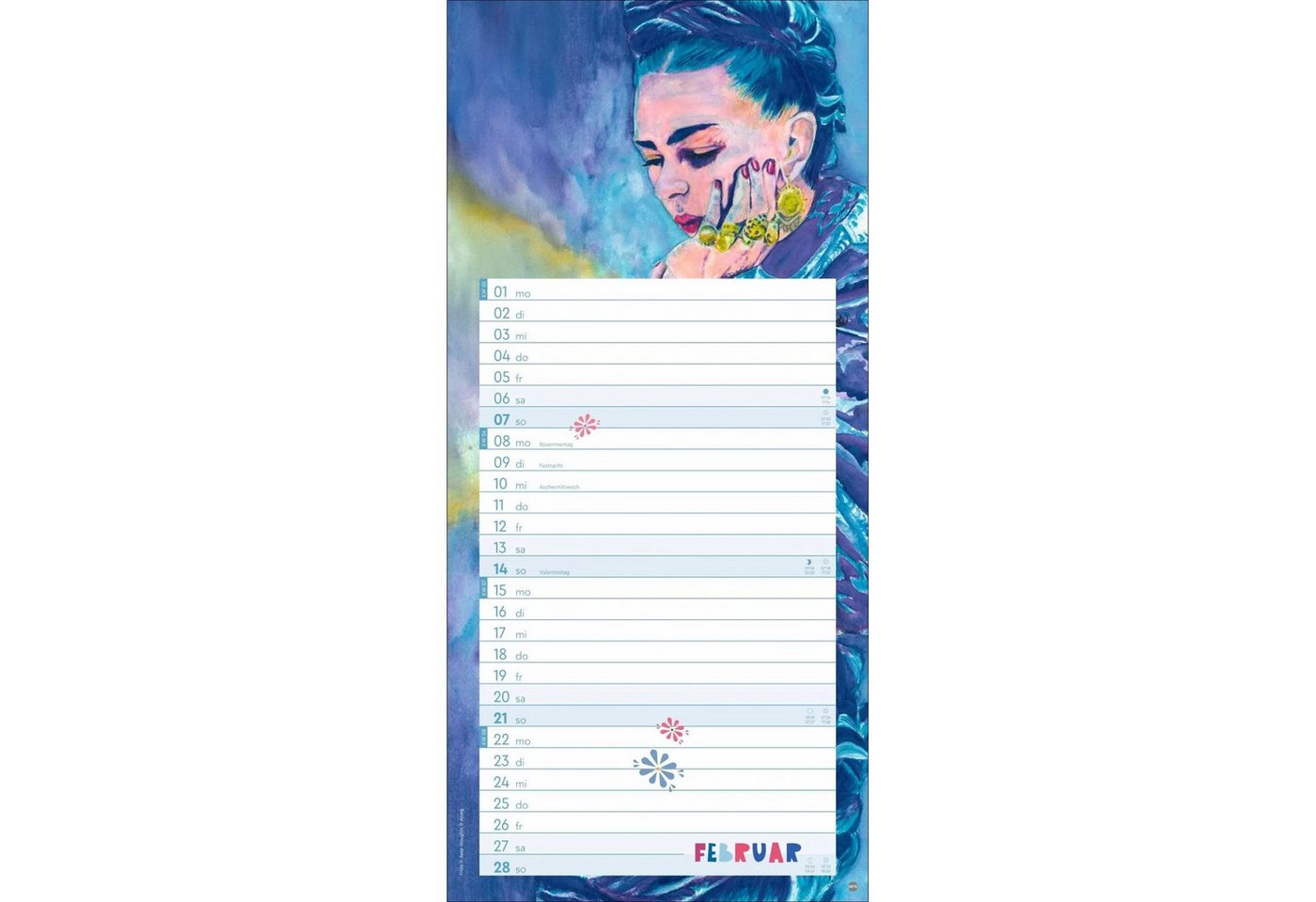 HEYE Wandkalender Frida Planer 2027 Bild 2