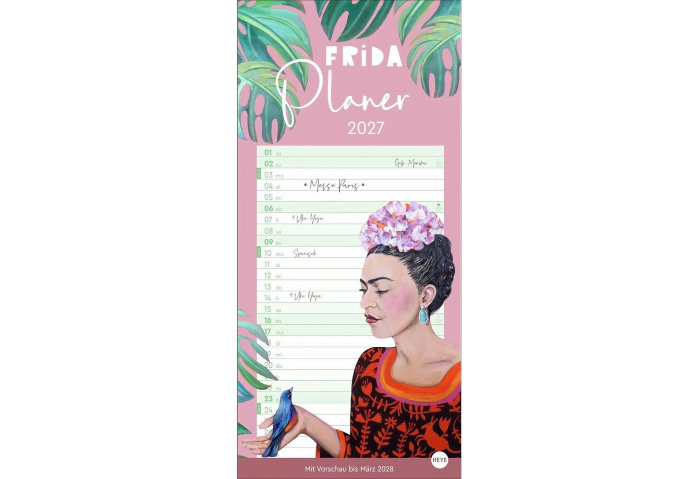 HEYE Wandkalender Frida Planer 2027 Bild 3