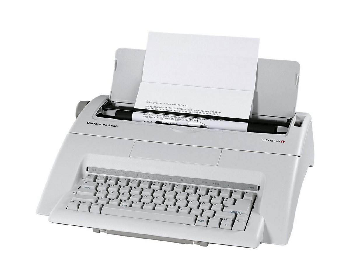 Olympia Schreibmaschine Carrera de Luxe, 11 Zeichen/Sek. Bild 3