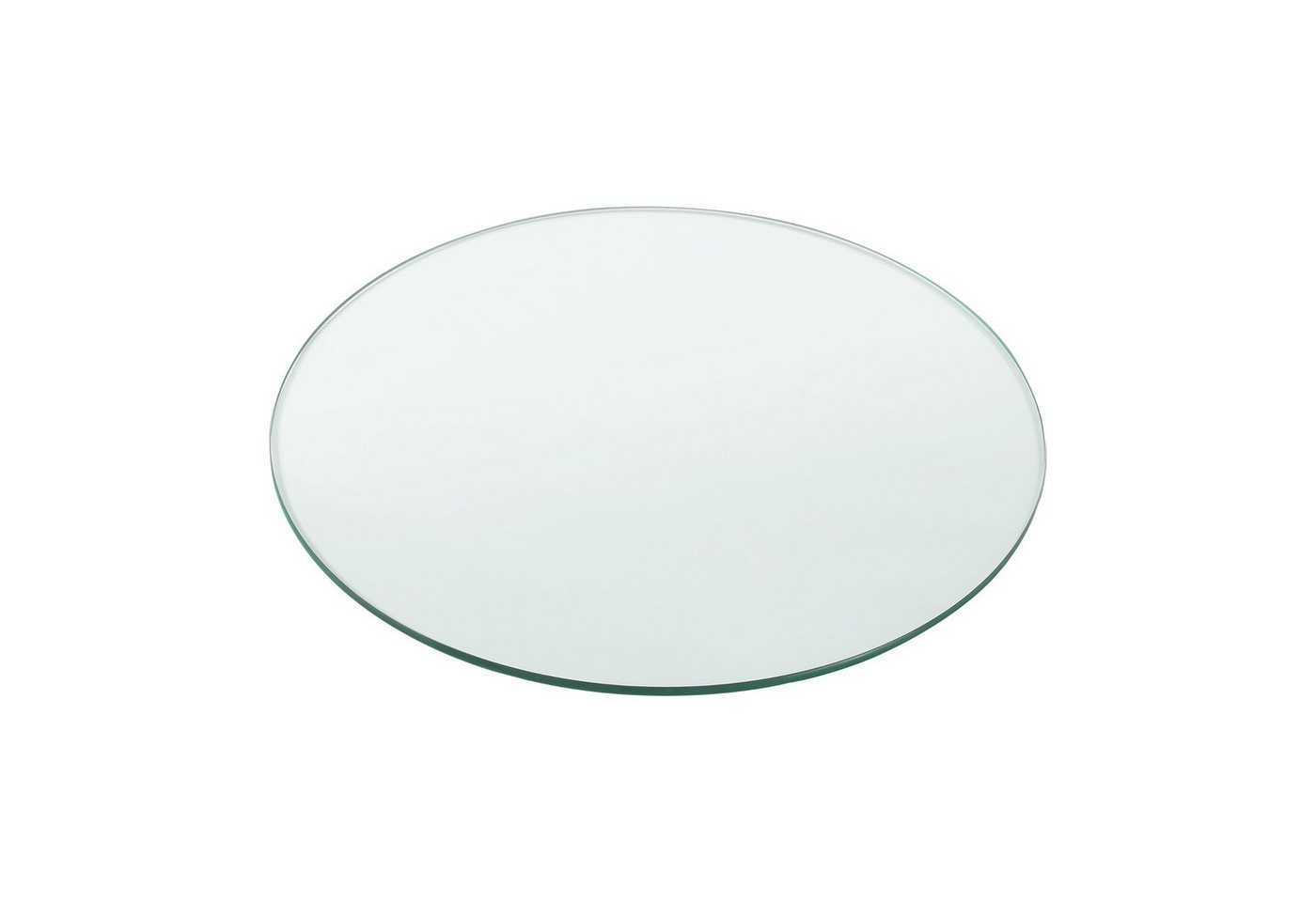 neu.haus Tischplatte, »Glasgow« Glasplatte ESG Sicherheitsglas 8mm Ø 50 cm Transparent Bild 5