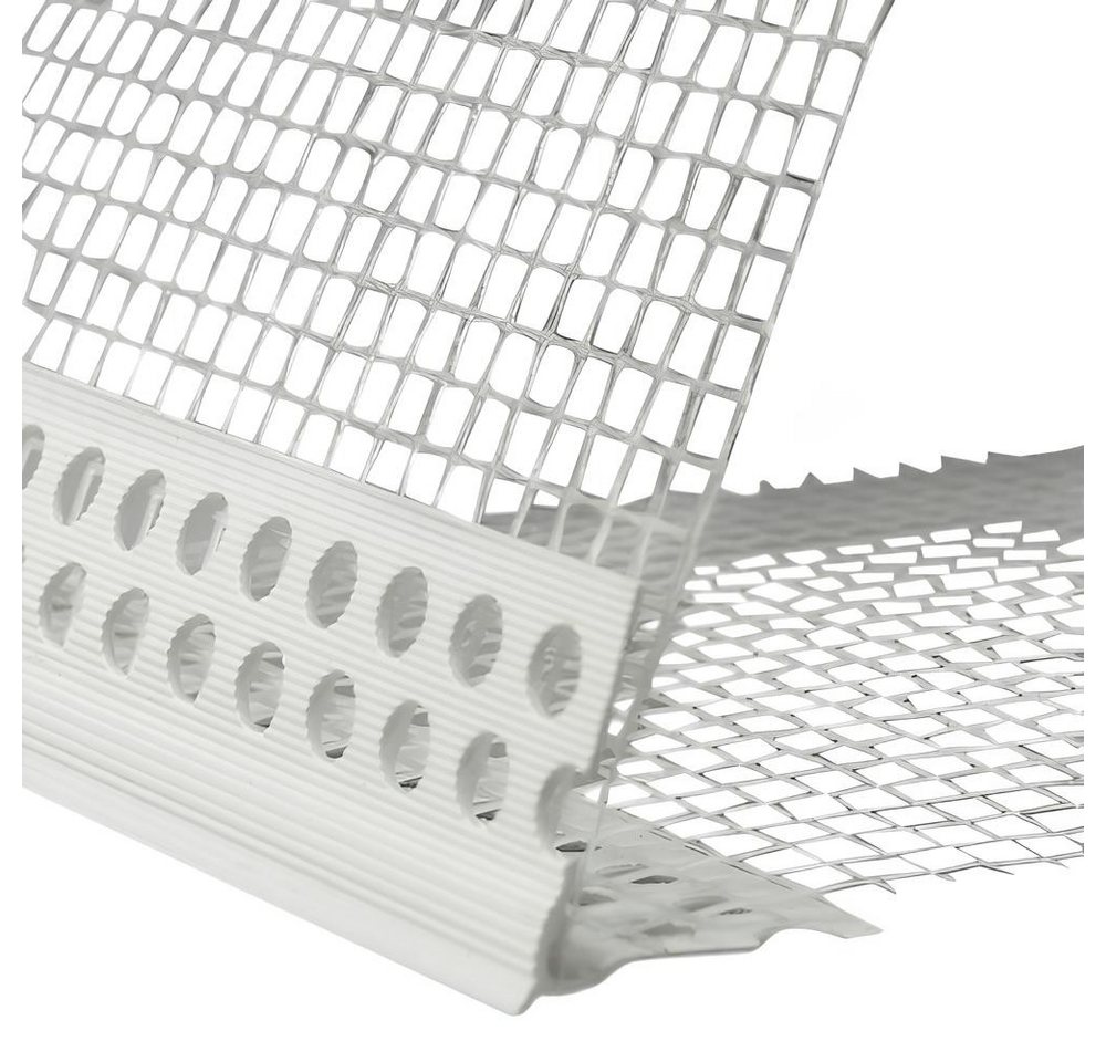 doitBau Abschlussprofil 50 Stab Gewebeeckwinkel mit Abzugskante spitz 3mm je 2,5m (50-St) Bild 4