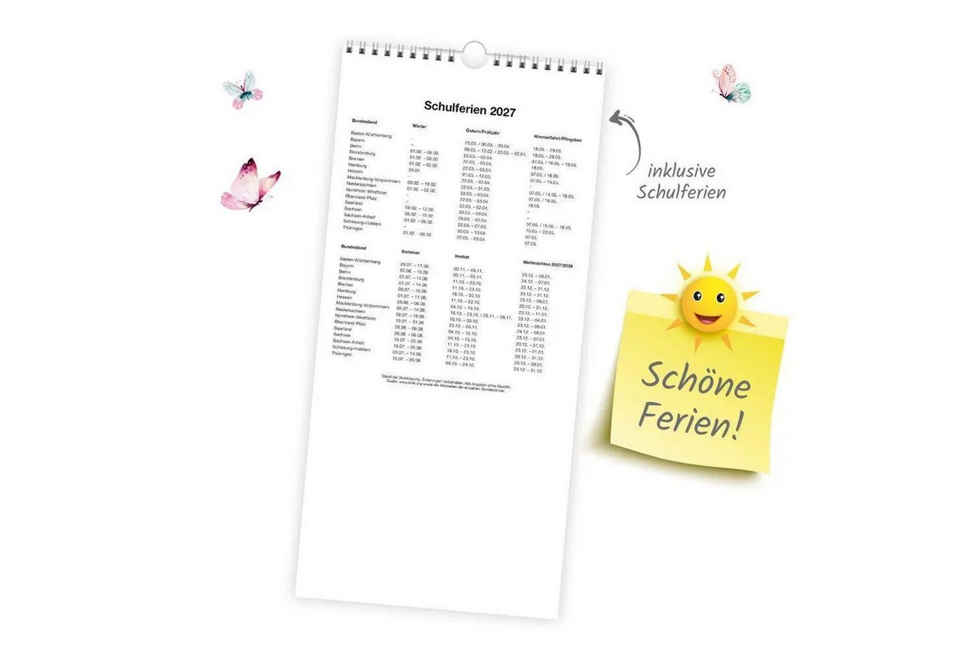 Trötsch Verlag Wandkalender TRÖTSCH - Familienkalender Waldfreunde 2027 Bild 2