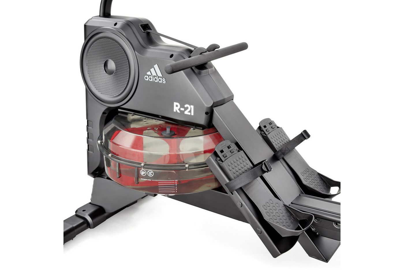 adidas Performance Rudergerät Wasserrudergerät "R-21" (150 kg max. Benutzergewicht, Sport), Rudermaschine, Wasserwiderstand Bild 2