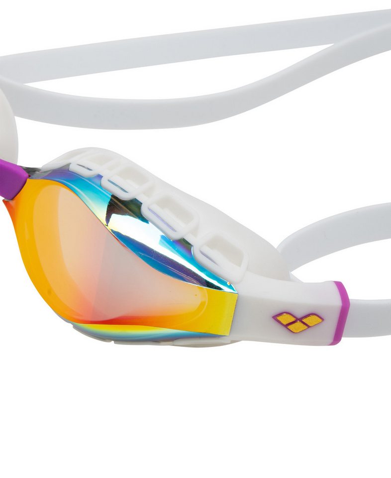 Arena Schwimmbrille AIR SONIC MIRROR, mit verspiegelten Gläsern, breite Gläser für seitliche Sicht Bild 5