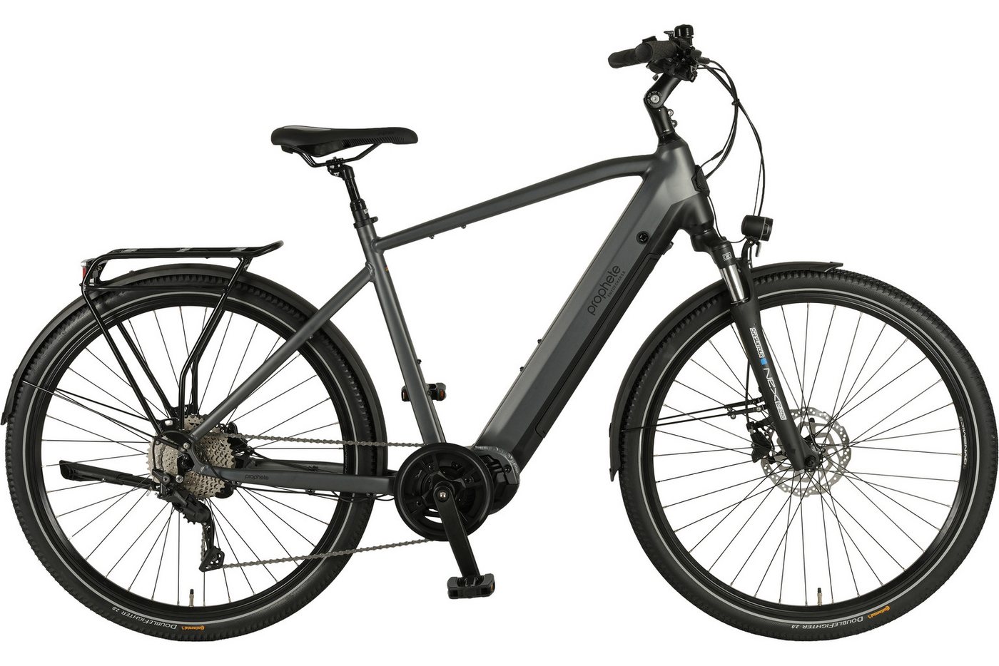 Prophete E-Bike Trekkingrad Entdecker 5.8, 10 Gang Shimano Deore Schaltwerk, Kettenschaltung, Mittelmotor, 800 Wh Bild 2