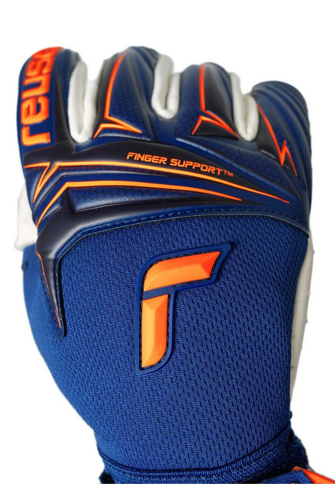 Reusch Torwarthandschuhe Attrakt SpeedBump Finger Support mit maximaler Sicherheit für die Finger