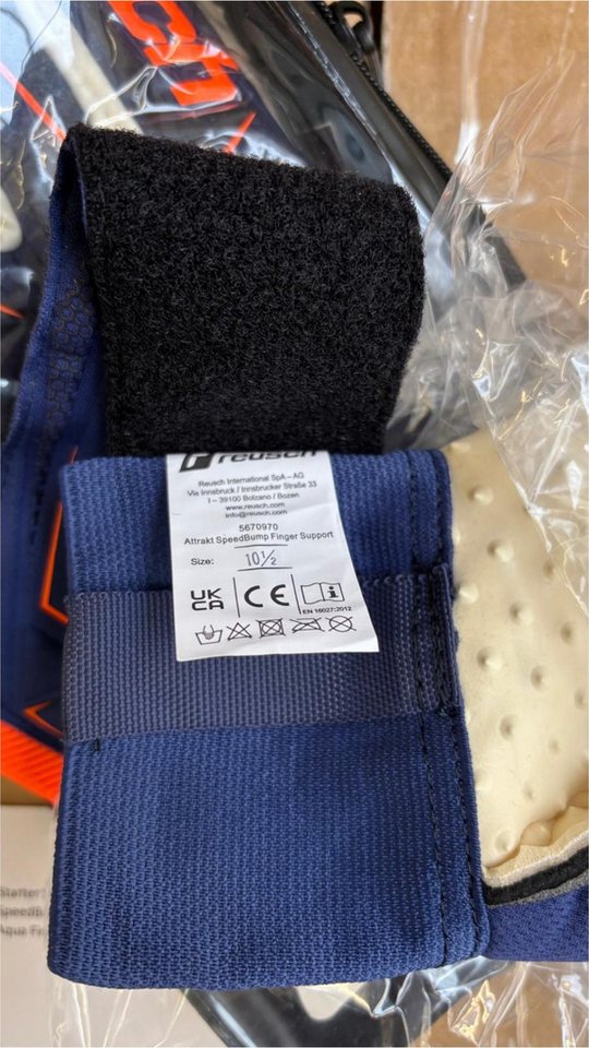 Reusch Torwarthandschuhe Attrakt SpeedBump Finger Support mit maximaler Sicherheit für die Finger Bild 5