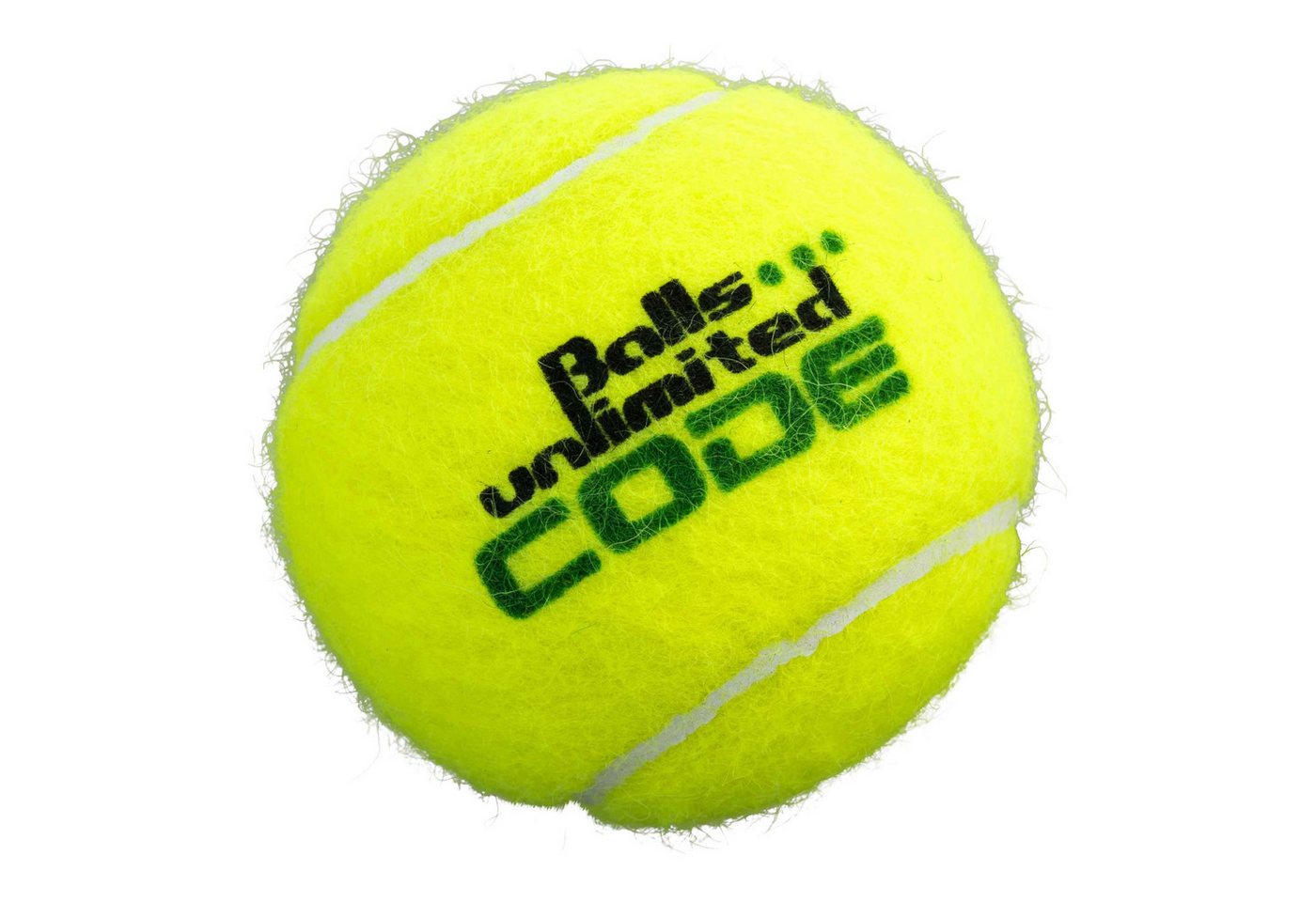 Balls Unlimited Tennisball Code Green - 60 Tennisbälle - Play and Stay Ball - (60er Beutel)