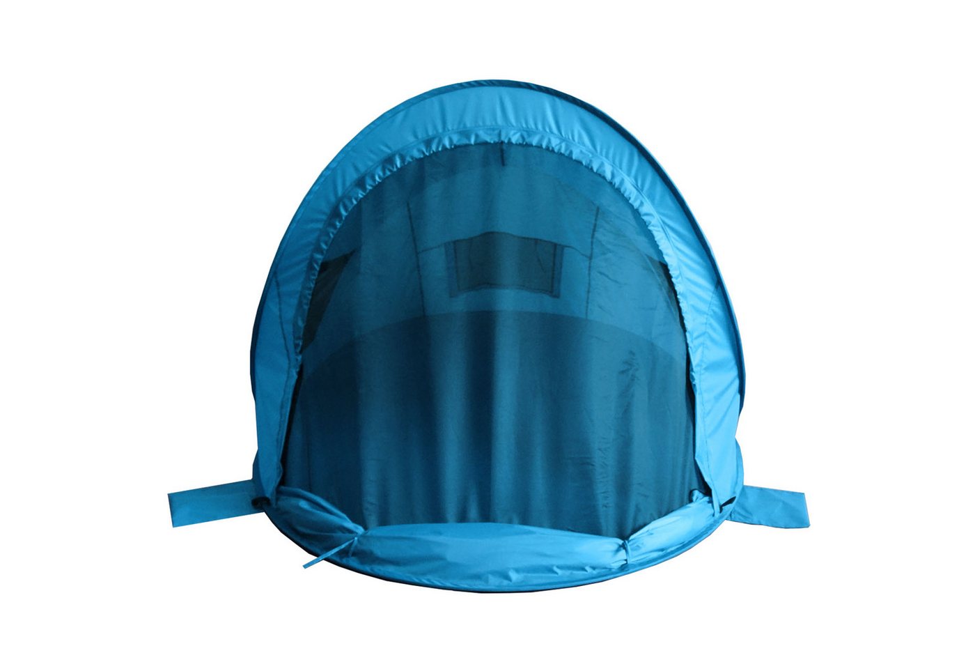 outdoorer Strandmuschel Zack Premium Family - Familien-Strandmuschel mit UV 80-Sonnenschutz, Personen: 3, Verschließbares Strandzelt, Pop-up, selbstaufbauend, Windschutz Bild 2