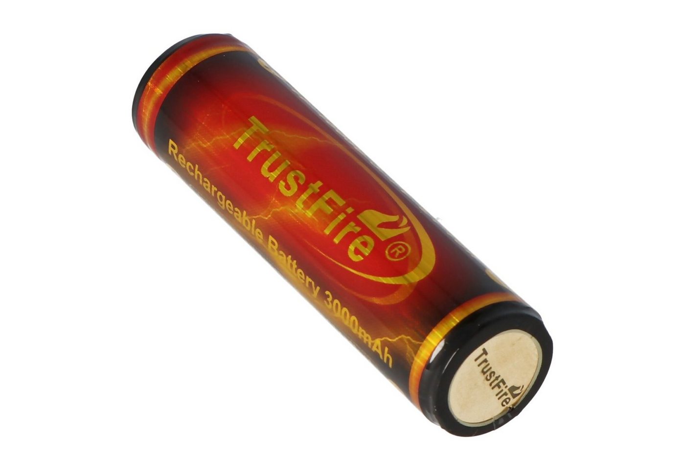 Trustfire Trustfire 18650 3000mAh 3,7 Volt geschützter Li-Ion-Akku Abmessungen Akku 3000 mAh (3,7 V)