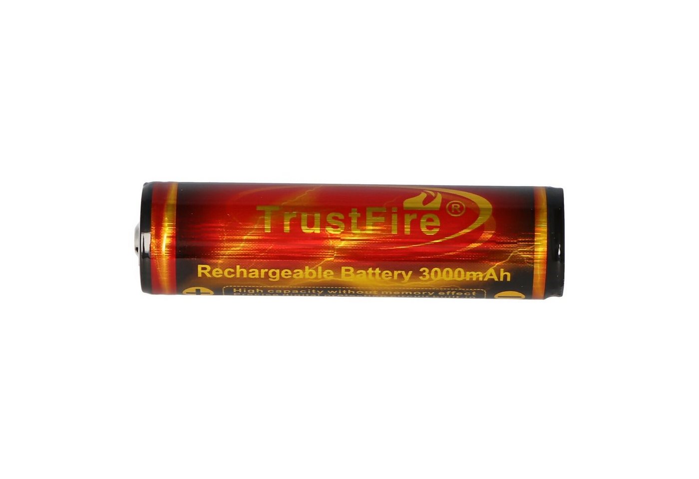 Trustfire Trustfire 18650 3000mAh 3,7 Volt geschützter Li-Ion-Akku Abmessungen Akku 3000 mAh (3,7 V) Bild 4