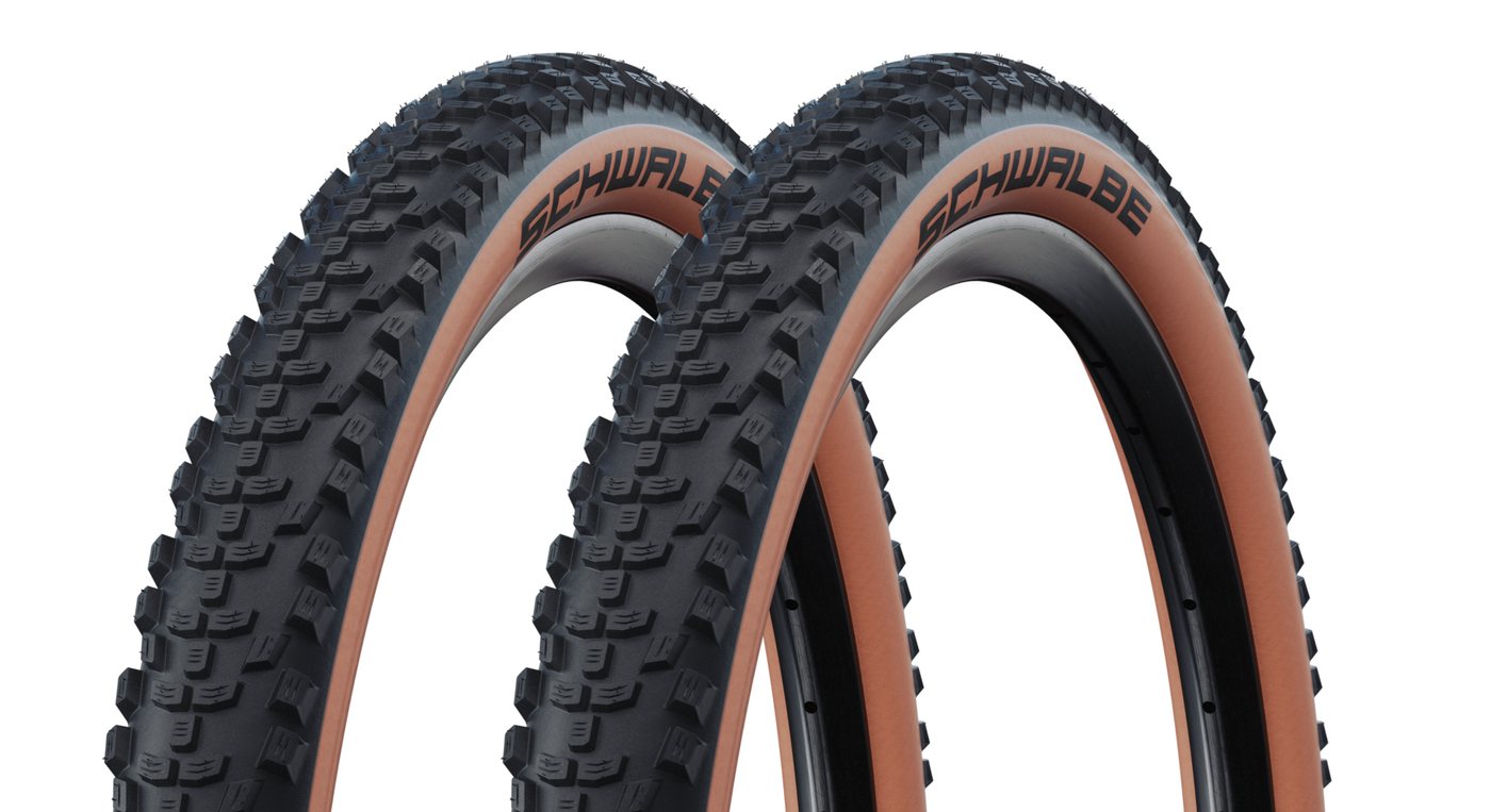 Schwalbe Fahrradreifen 2x Schwalbe Smart Sam DD Schwarz/Bronze 29 x 2.60 - 65-622 Reifen