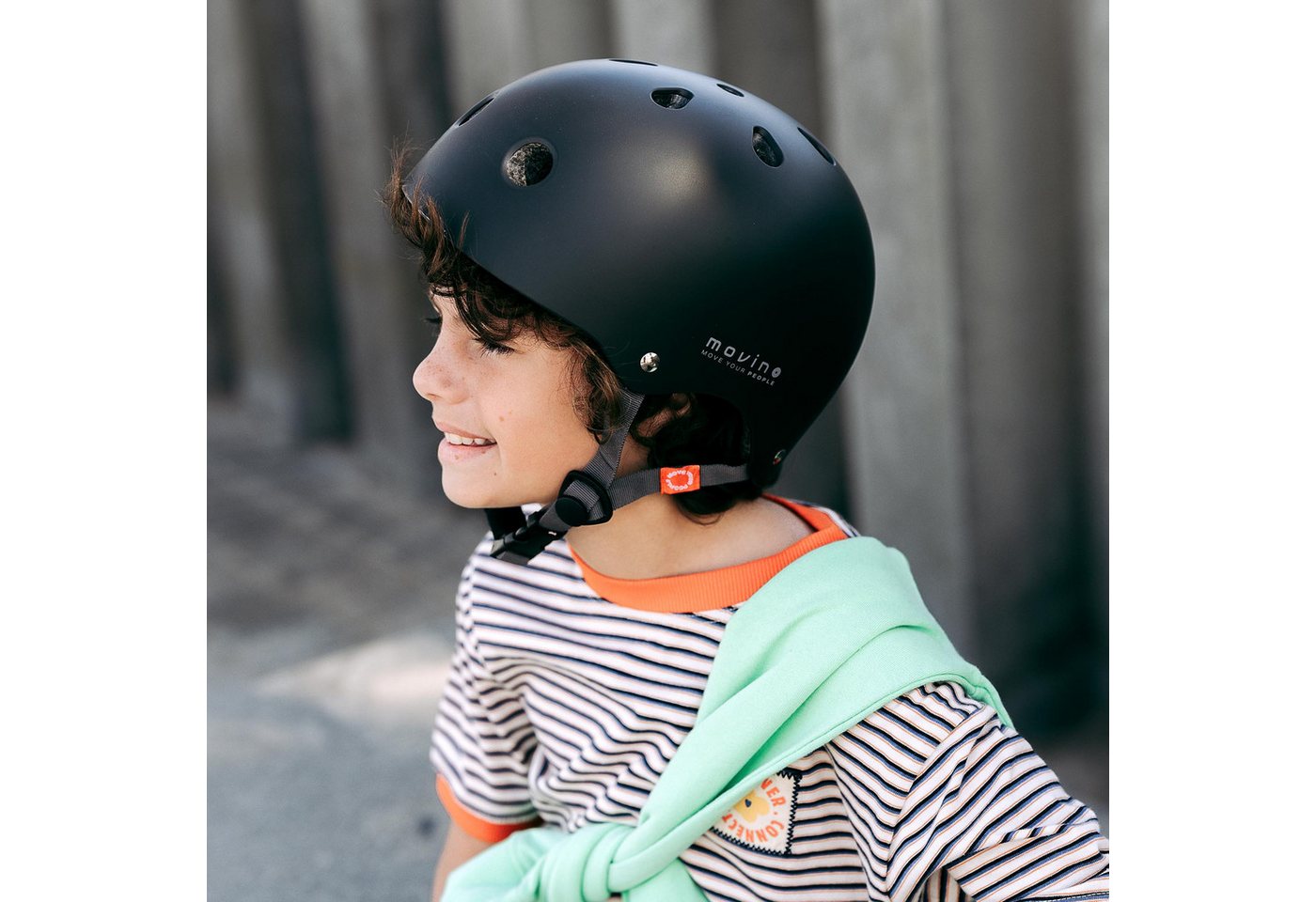 Movino Skatehelm Schutzhelm MOVINO ELEMENT Fahrrad Inliner Scooter Dial-Fit ABS EPS