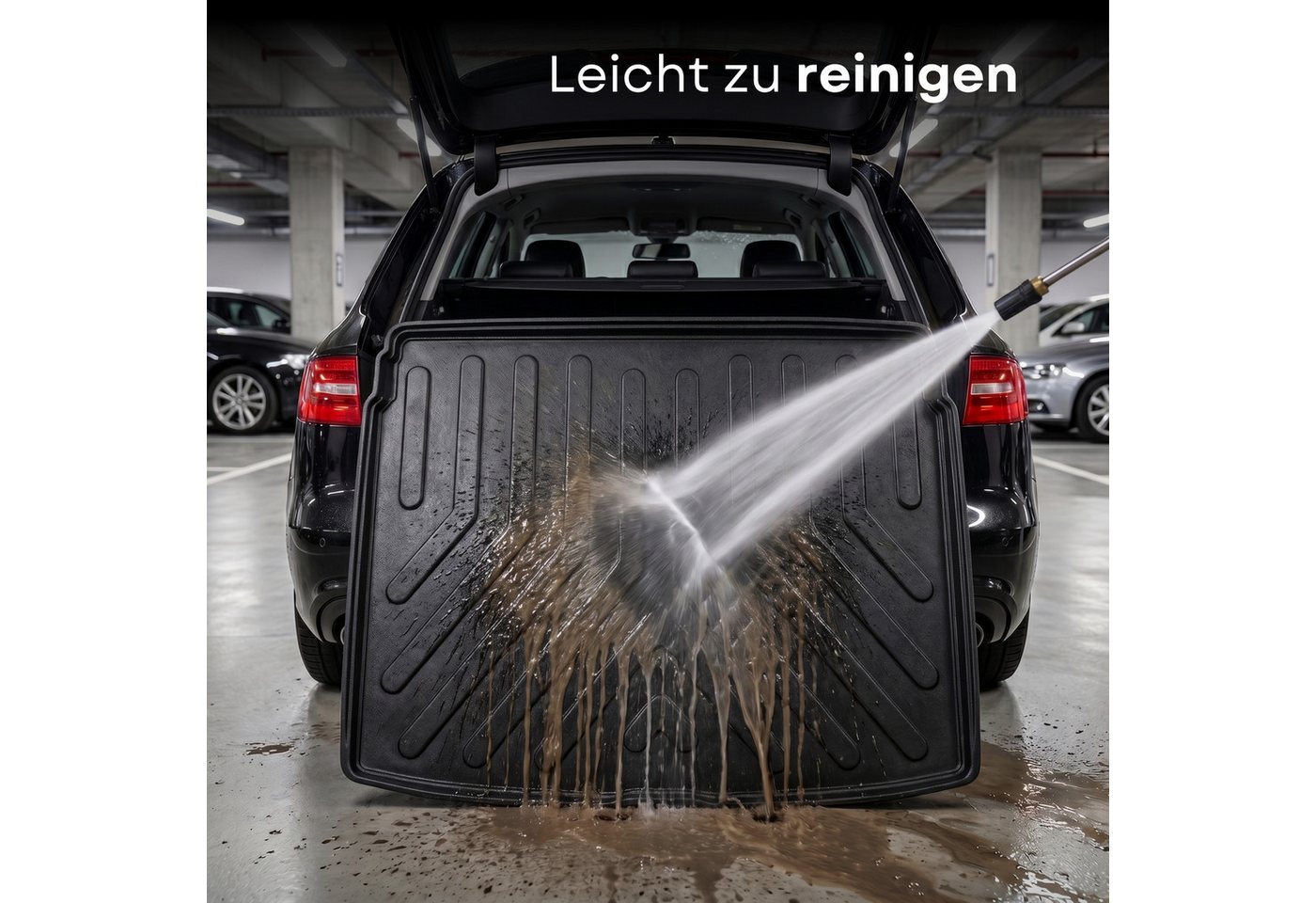 fussmattenprofi.com Auto-Fußmatte 3D Auto Kofferraummatte für Opel Corsa F 2019-2026 (1 St), für Opel Opel Corsa